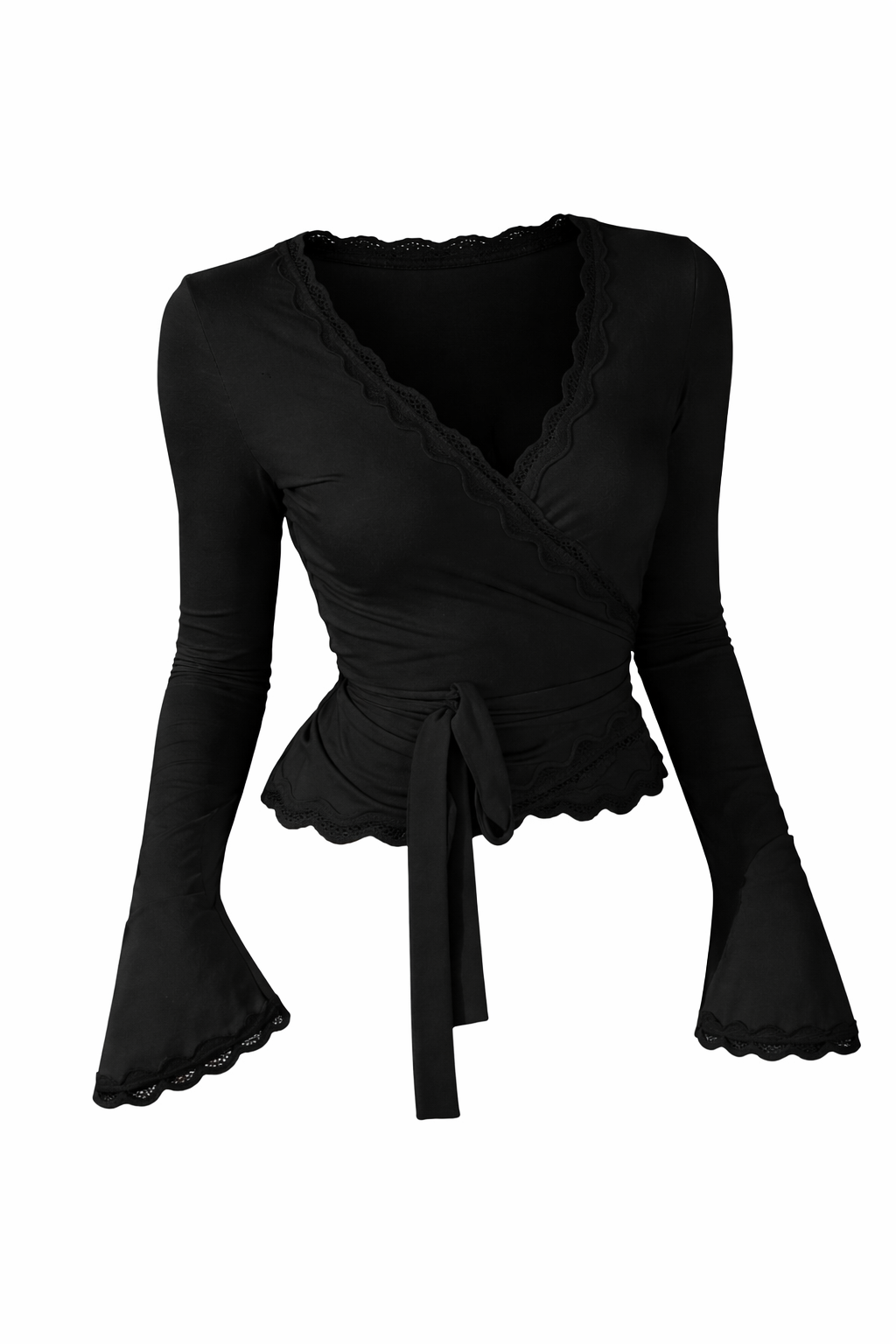 Lace Warp Top